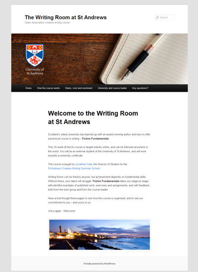 The Writing Room at St Andrews