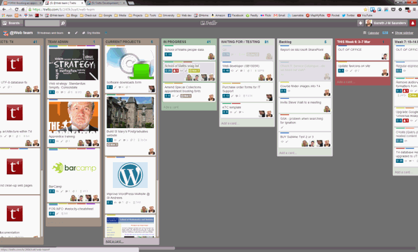 Changing board backgrounds, Trello