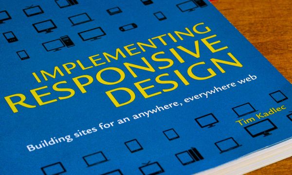 Cover of Implementing Responsive Design by Tim Kadlec 