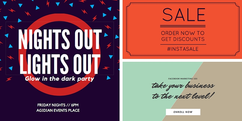 Examples of Canva designs you can create