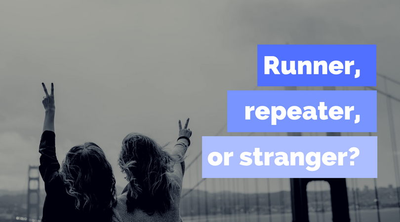 Runners, repeaters and strangers in digital projects
