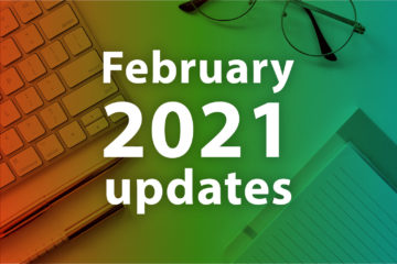 February 2021 updates