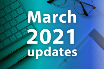 March 2021 updates