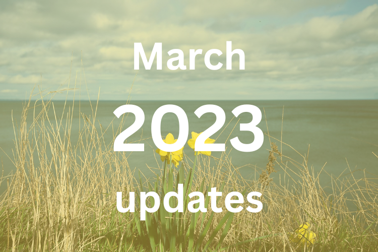 March 2023 updates