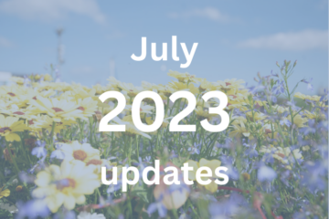 July 2023 updates